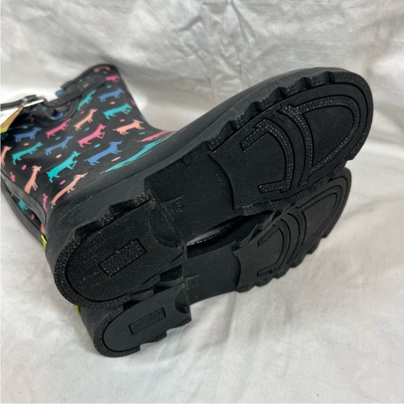 Western chief dotty goats printed Tall waterproof rain boots NWT - Picture 4 of 5